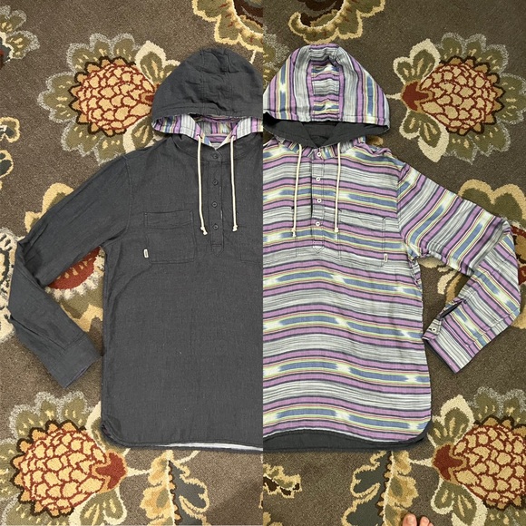 Vans Other - Vans REVERSIBLE lightweight hoodie